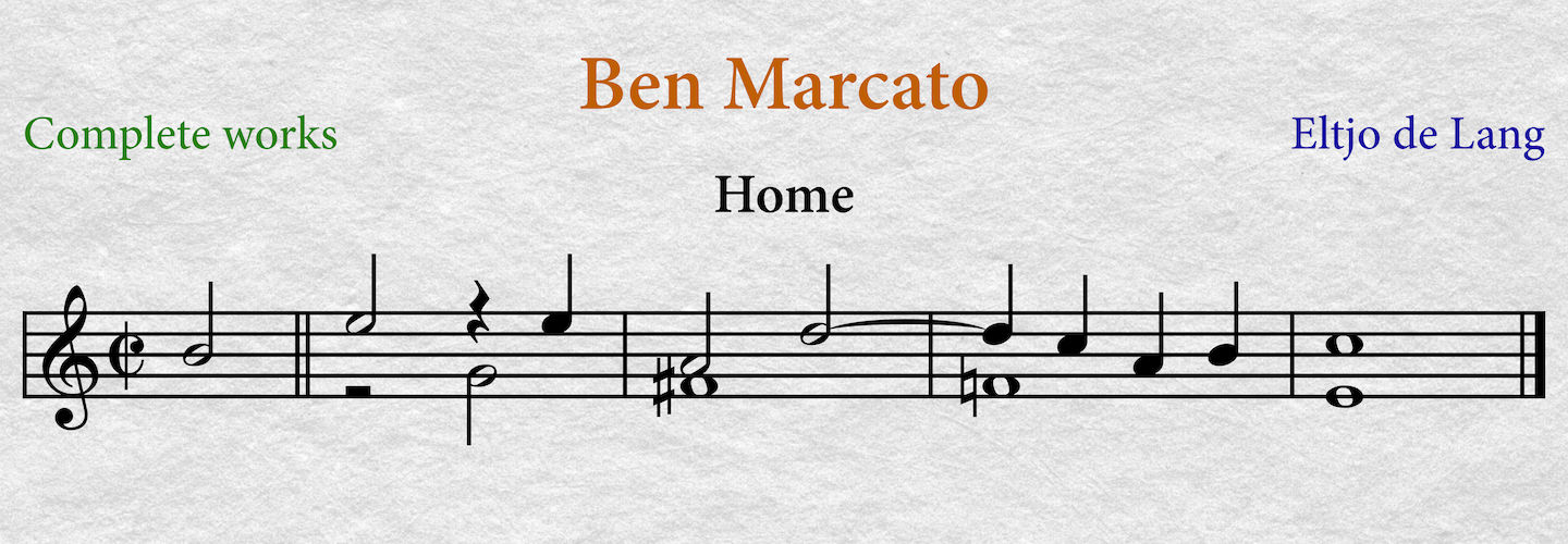 Ben Marcato example