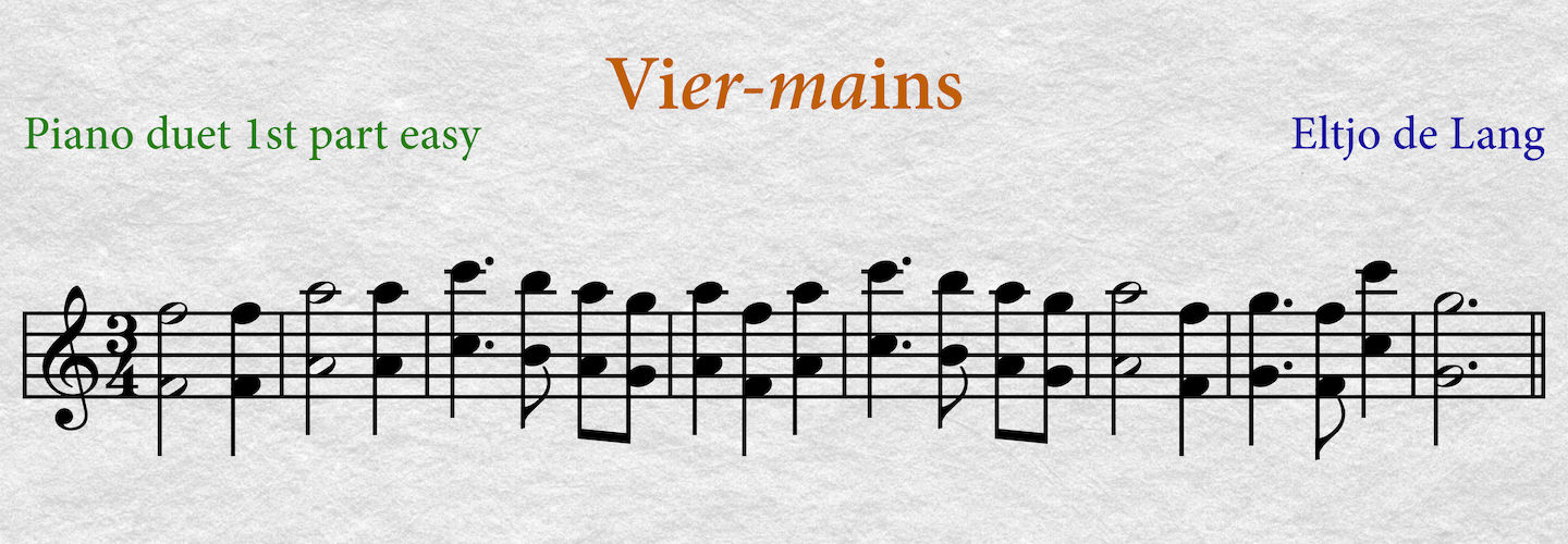 Vier-mains example