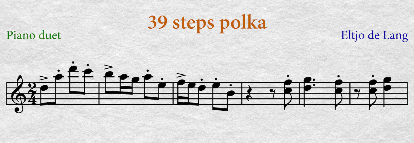 39 steps polka example