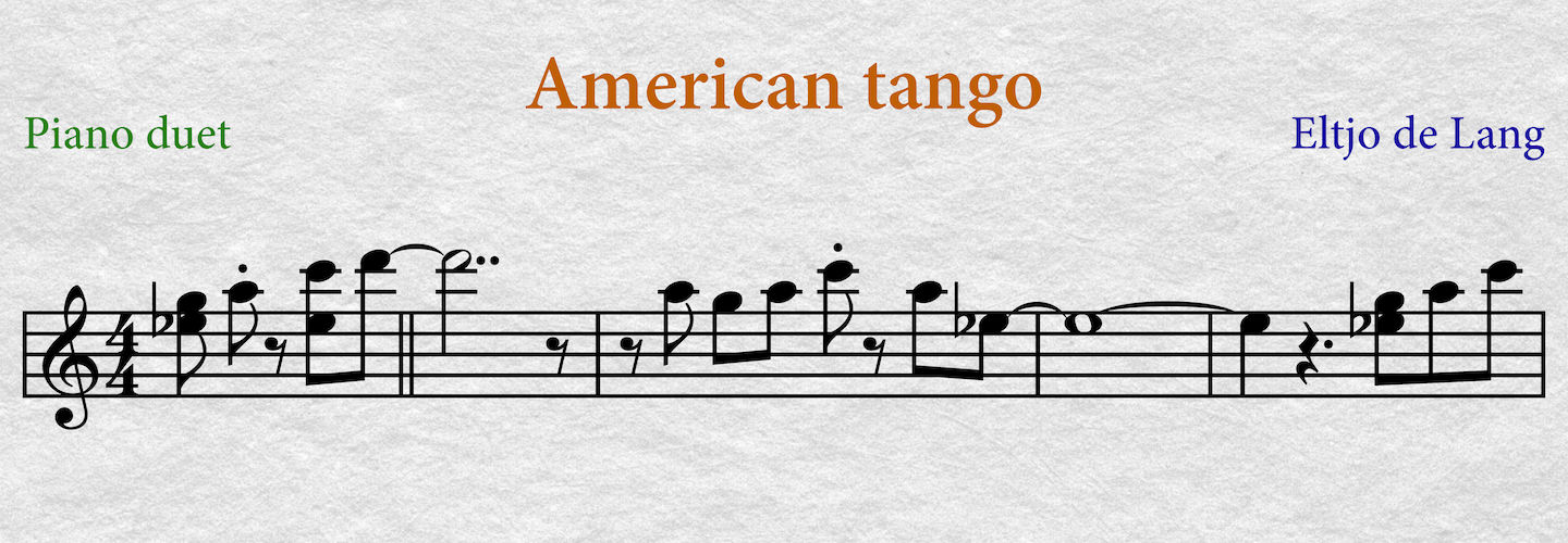 American tango example