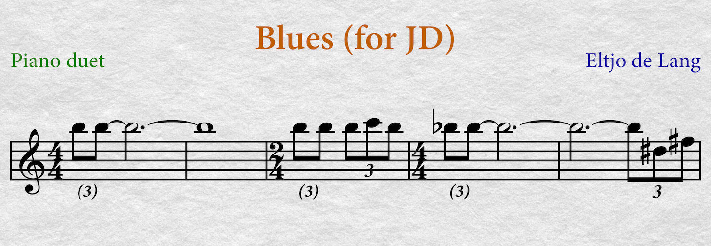 Blues (for JD) example