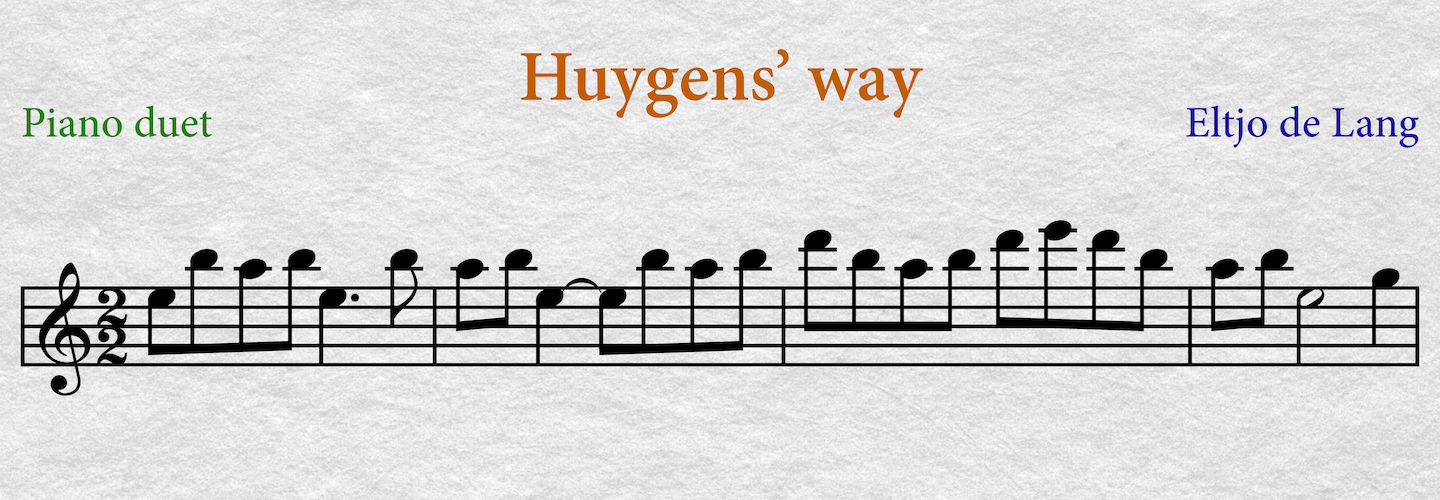 Huygens’ way example