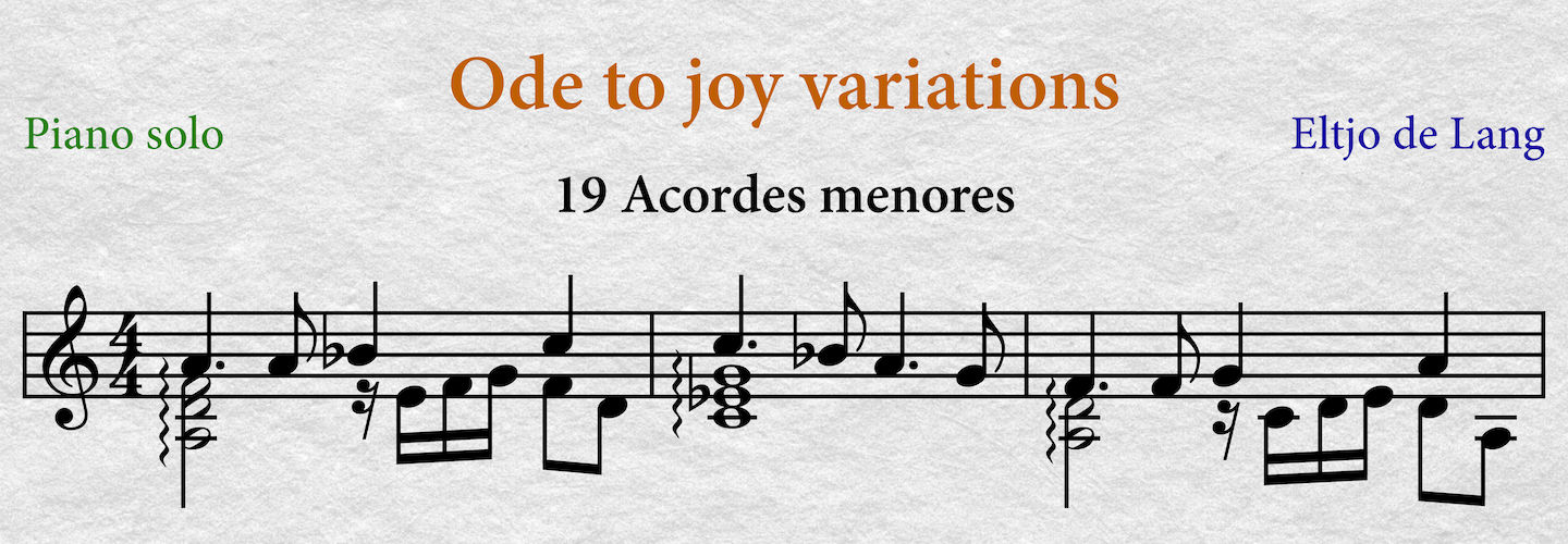 Acordes menores example