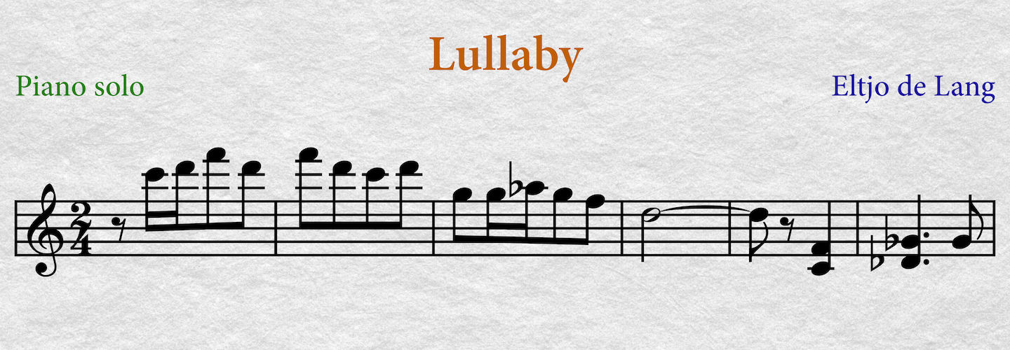 Lullaby example